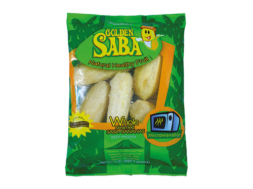 Steamed Saba Banana (Whole) Golden Saba 454 G