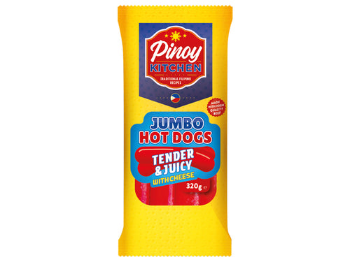 Jumbo Hot Dogs with Cheese Pinoy Kitchen 320 G