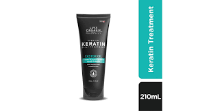 Lux Oragnix Premium Keratin Treatment with (Castor Oil) 210ml