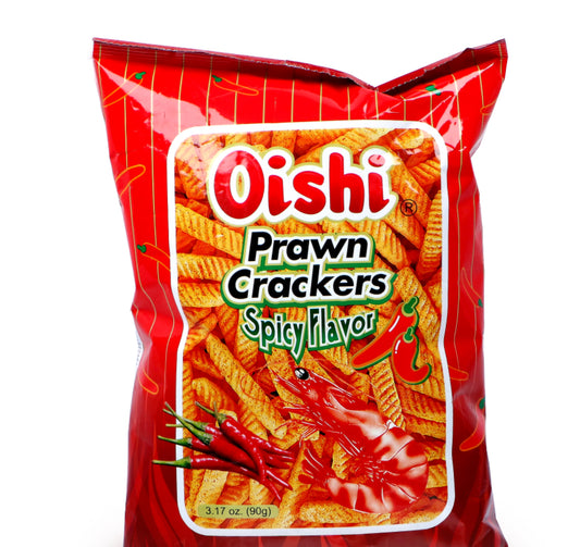 Oishi Prawn Crackers - Spicy 90g