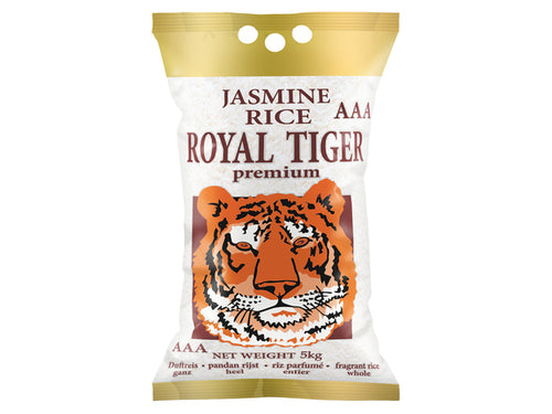 Jasmine Rice (Fragrant Rice) Royal Tiger 5 KG