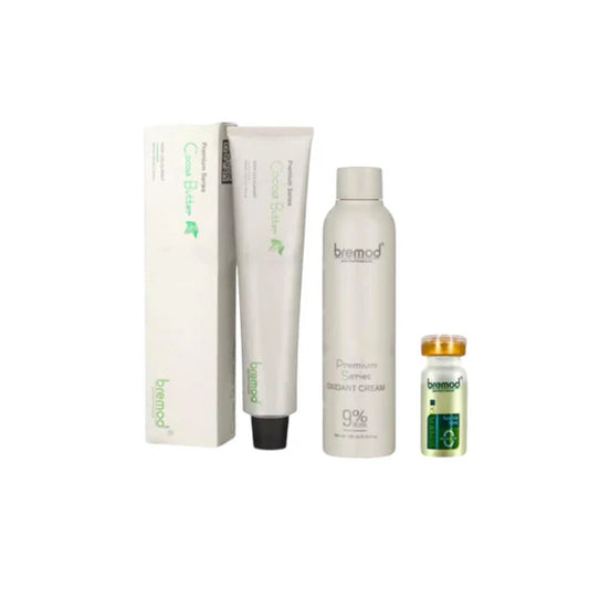 Bremod Hair Colourant Milk tea with super flex set 100ml
