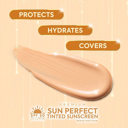 Hikari Skin, Premium Sun Perfect Tinted Sunscreen SPF 50 - 50g